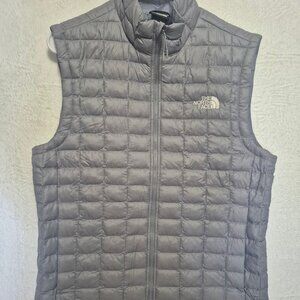 The North Face ThermoBall Eco Vest Silver Gray Men’s M – Gorpcore Outdoor Core